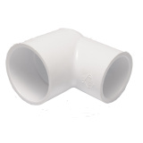 Schedule 40 PVC Reducing 90 Slip Elbow - Slip Size : 3/4