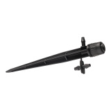 10-Pack Adjustable Vortex Fan Sprayers With Stakes - 0-18.5GPH Micro Sprinklers For Drip Irrigation
