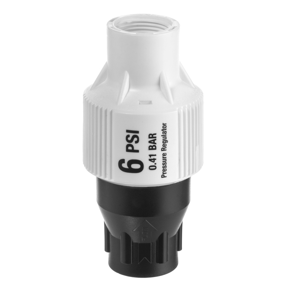 Senninger Low Flow Pressure Regulator 0.5 - 8.0 Gpm 3/4 In. Fipt X Fipt 20 Psi