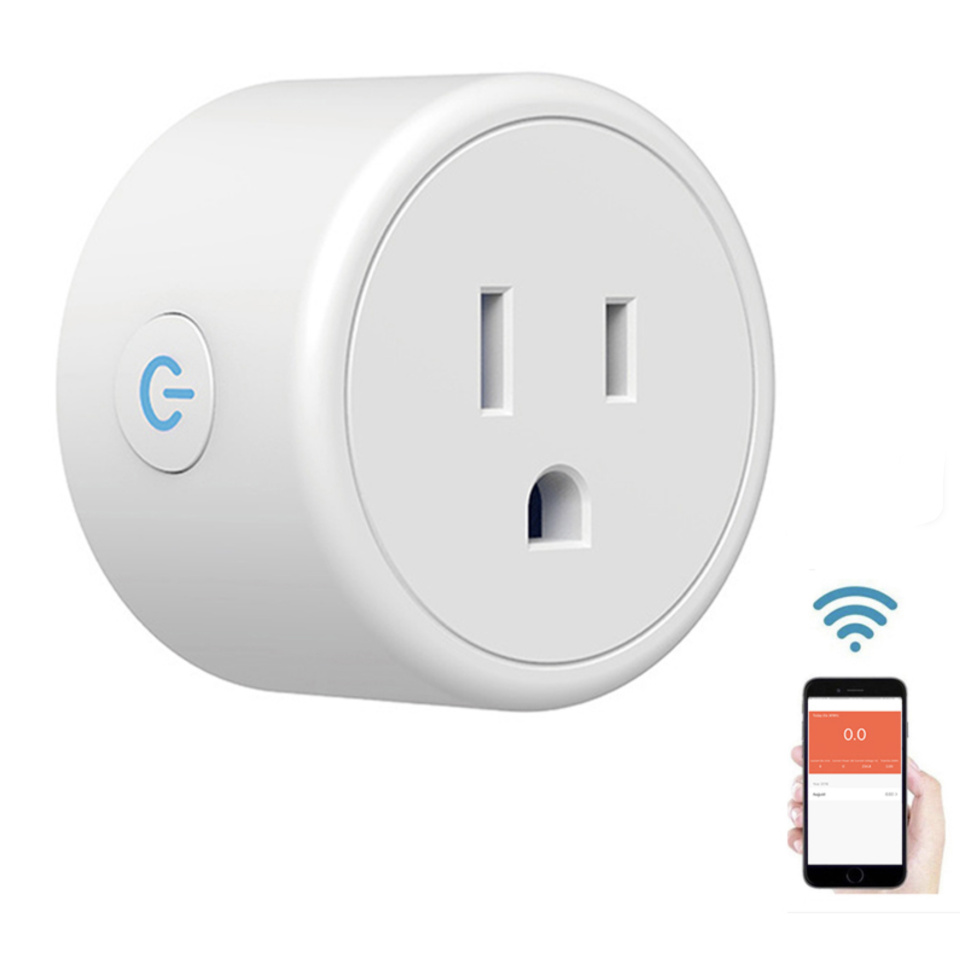 WiFi Smart Plug Wireless Smart Outlet Compatible with Alexa and Google ...