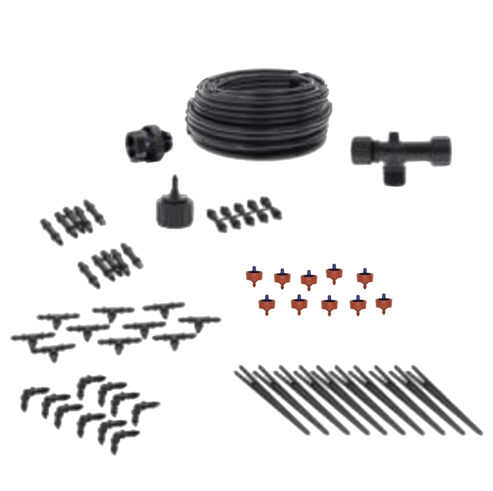 30m Automatic Micro Drip Irrigation System Garden Irrigation Spray Self Watering Kits With Adjustable Dripper