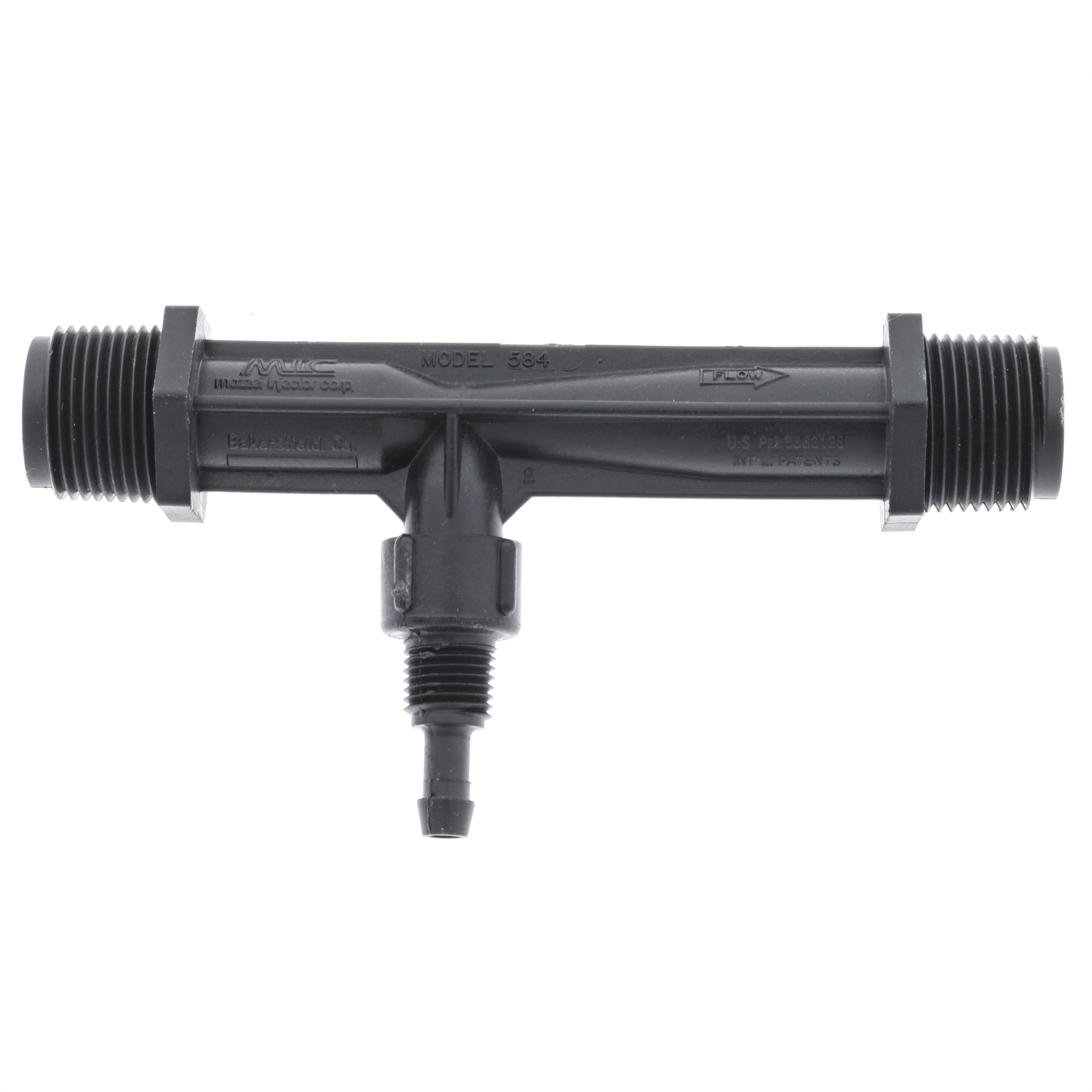 Mazzei Black Polypropylene Injectors