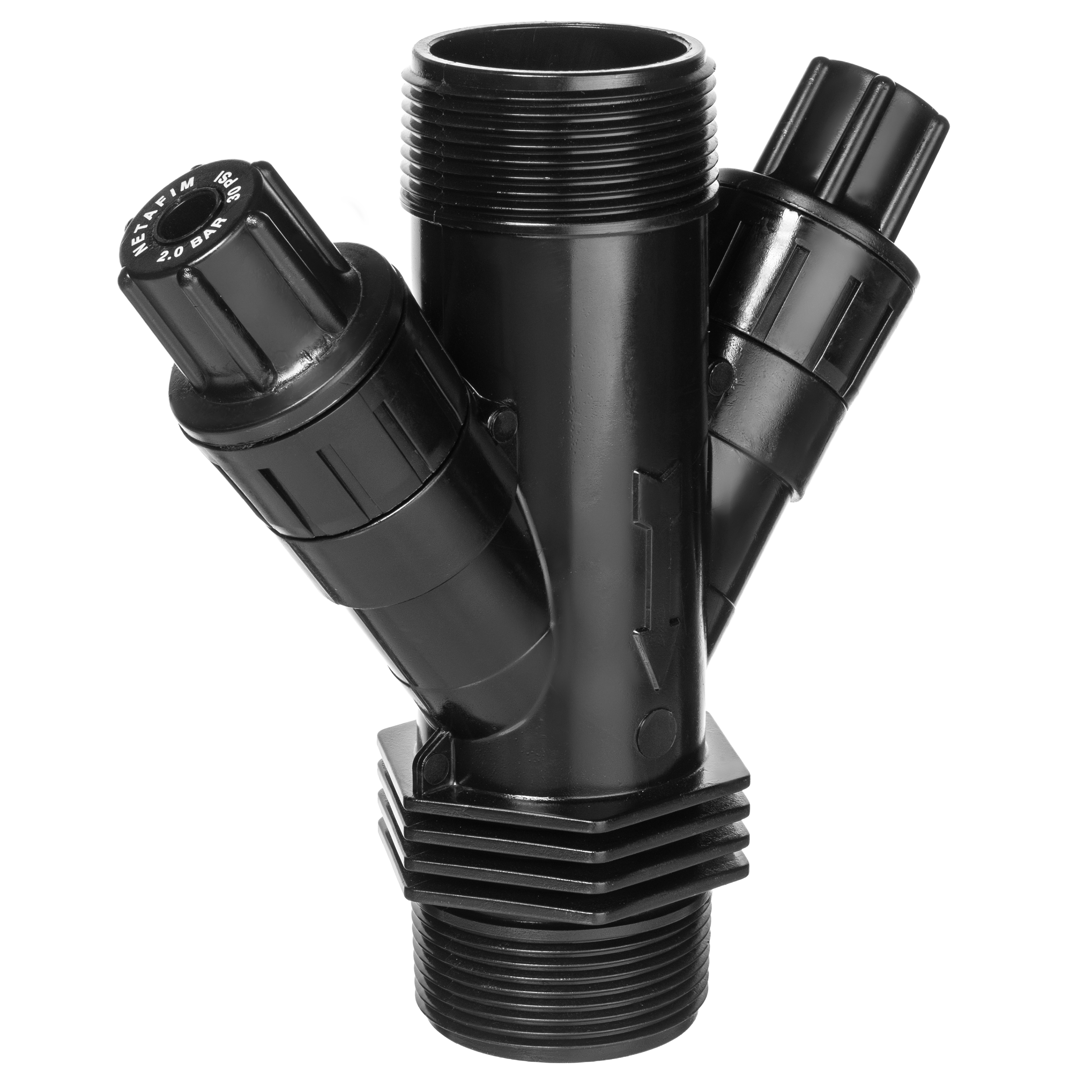 Netafim PRV 2000 Dual Spring Pressure Regulator - 1-1/2" MPT