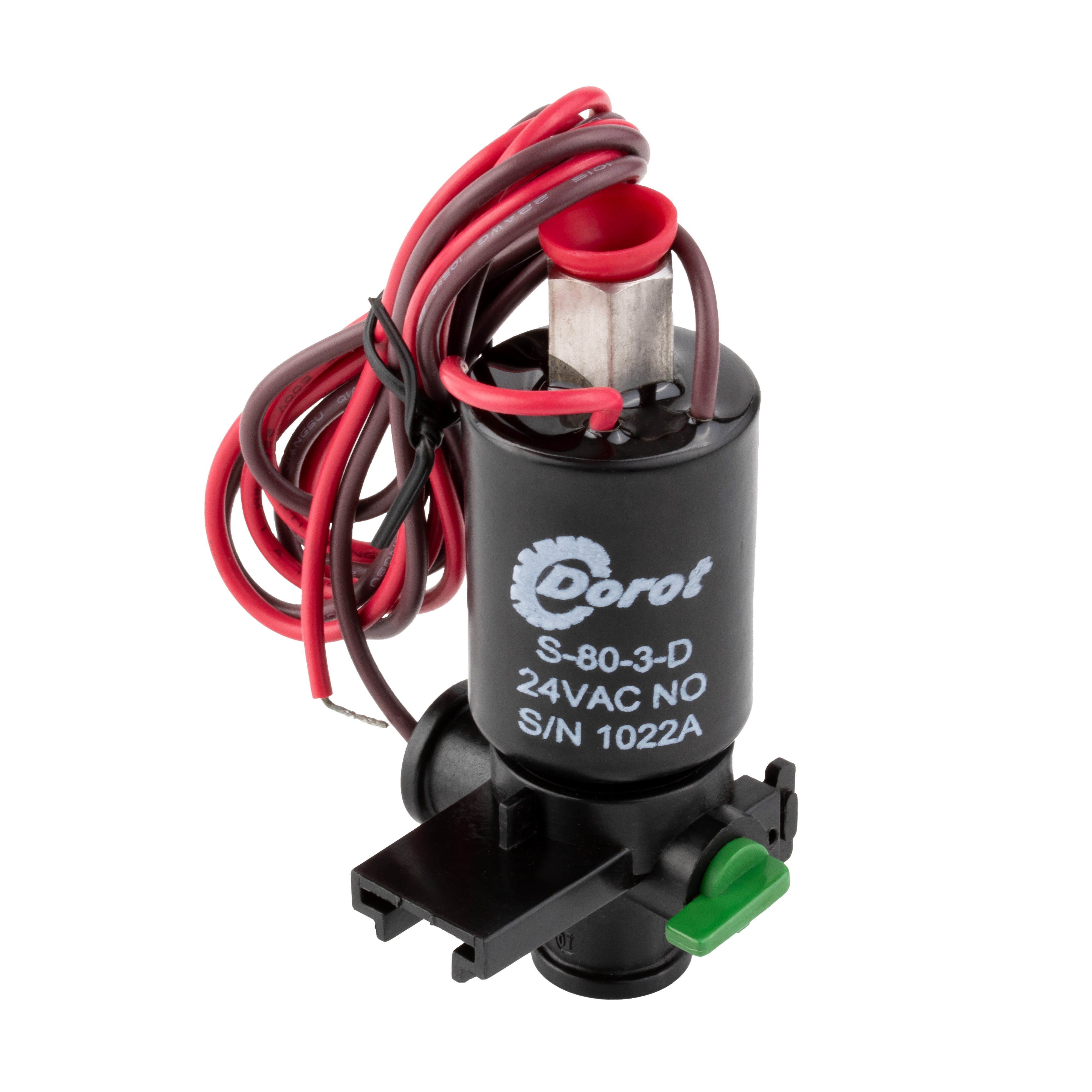 Netafim Replacement 24VAC Solenoid w/3 Way Base