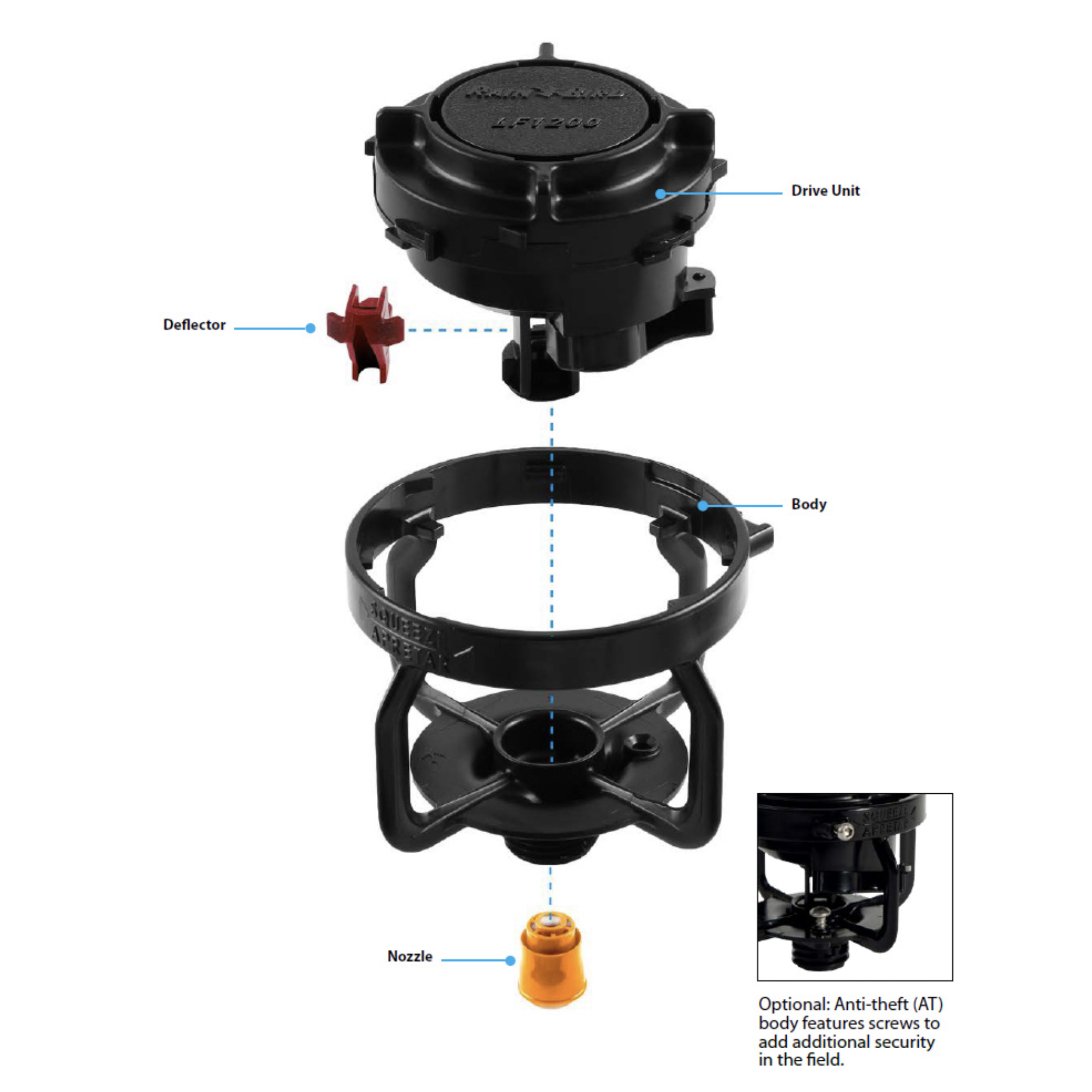 Rain Bird LF1200 Low Flow Sprinkler
