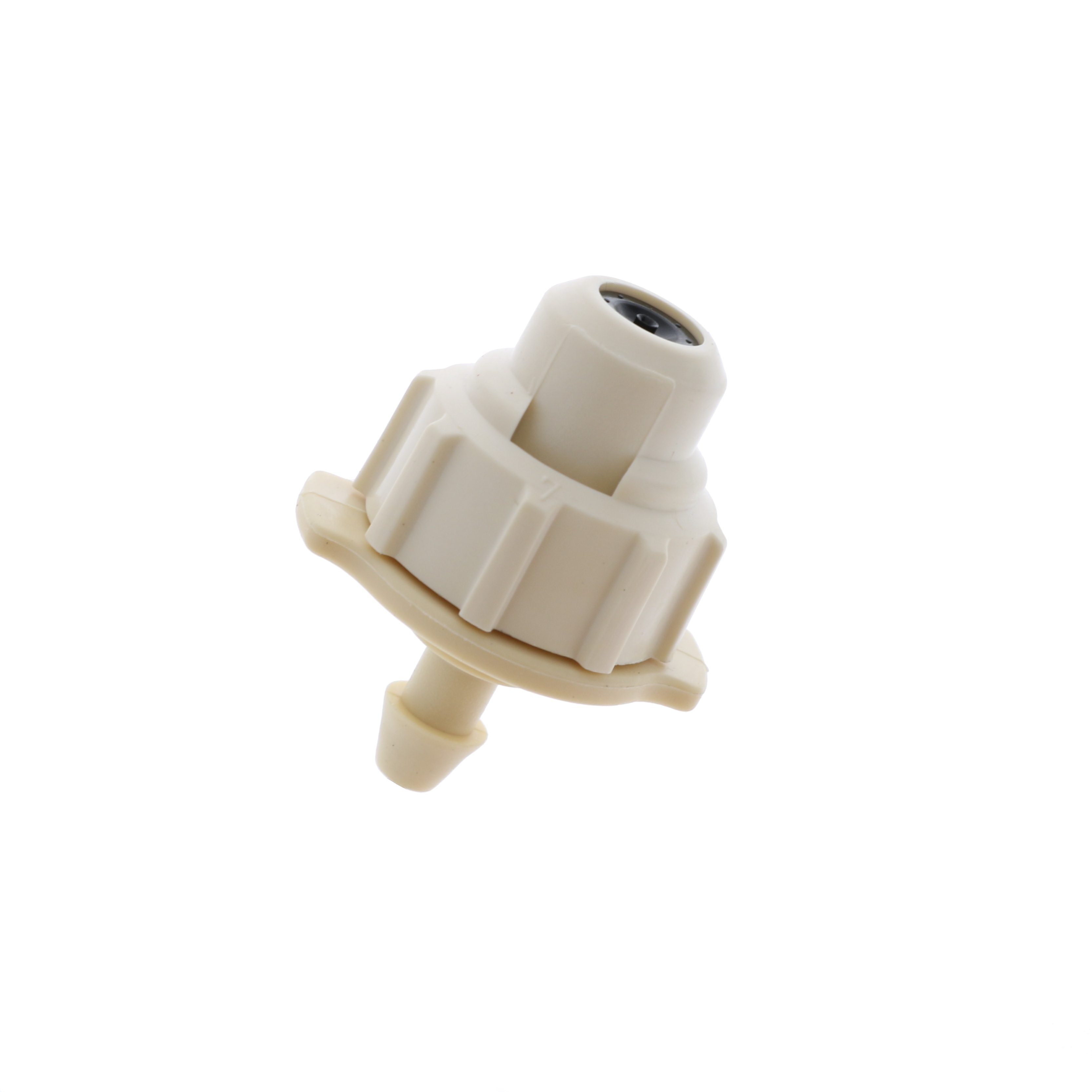 Misting Nozzle on Barb - Tan - Flow Rate : 1 GPH | Drip Depot