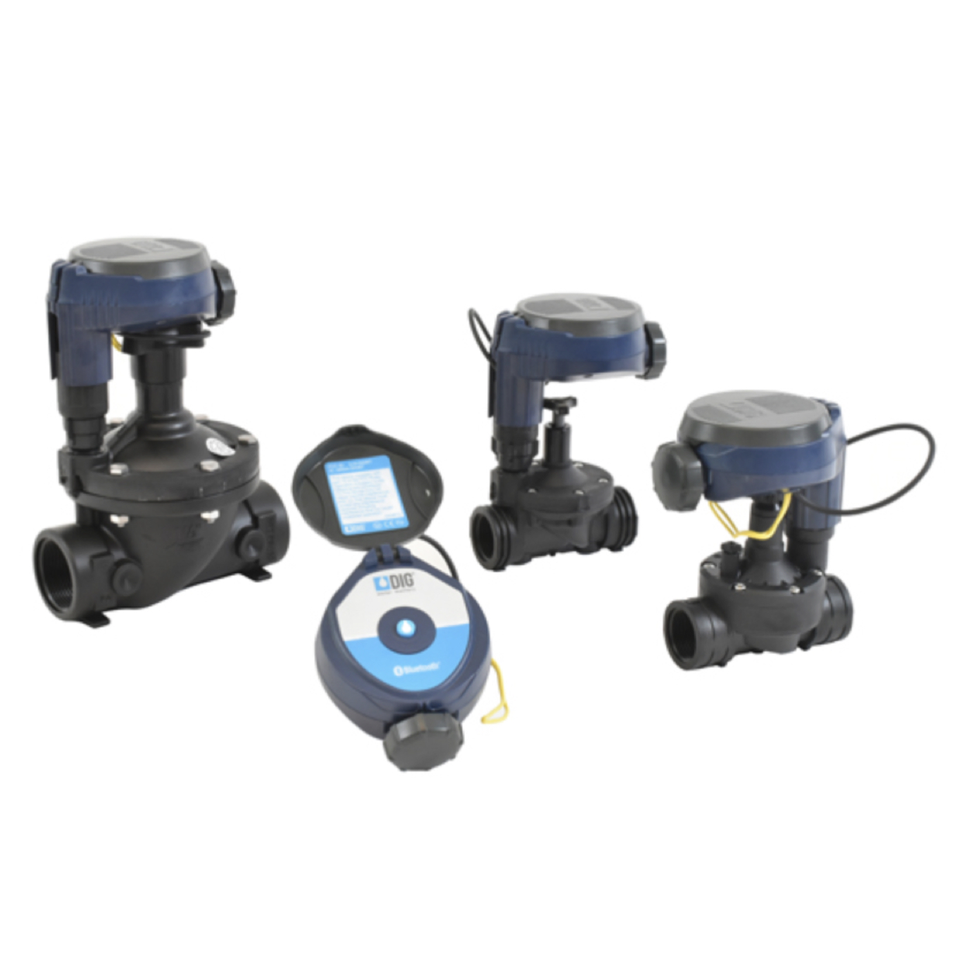 DIG 410BT Series Bluetooth Battery Operated Controller w/Inline Valve