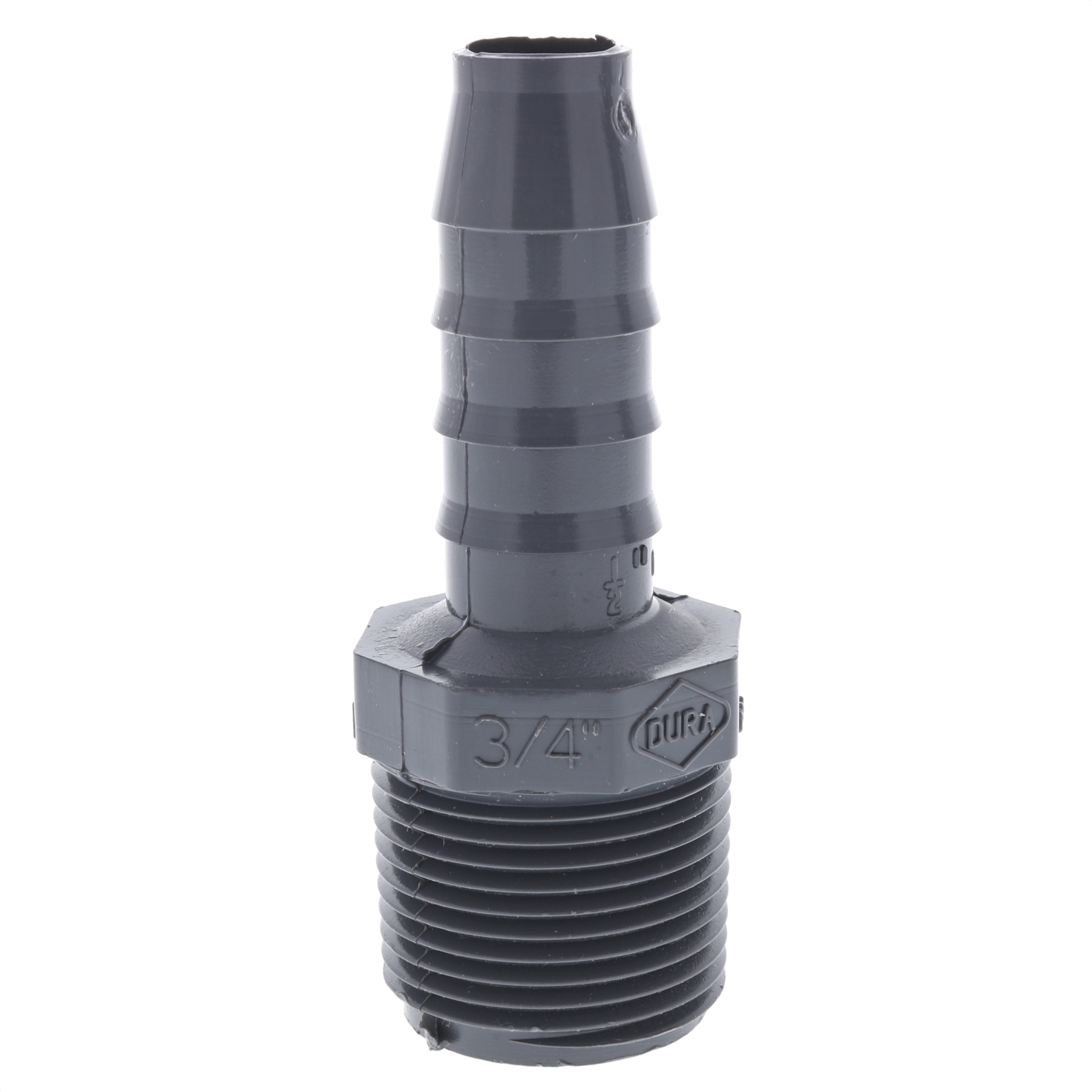 Threads x Barb Tubing Coupling Adapter - Thread Size : 3/4
