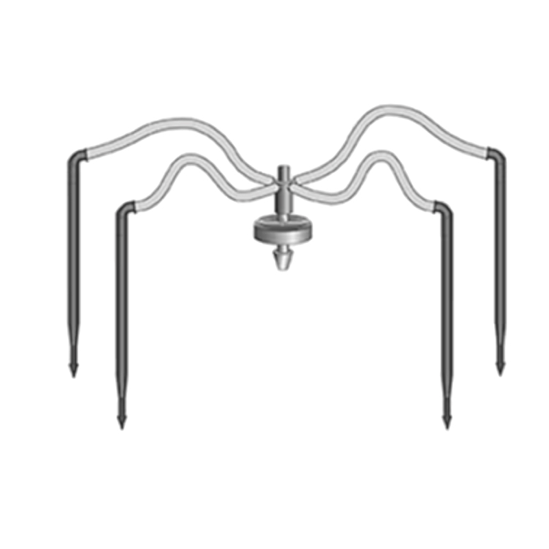 Netafim Stackable 4-Way Dripper Manifold