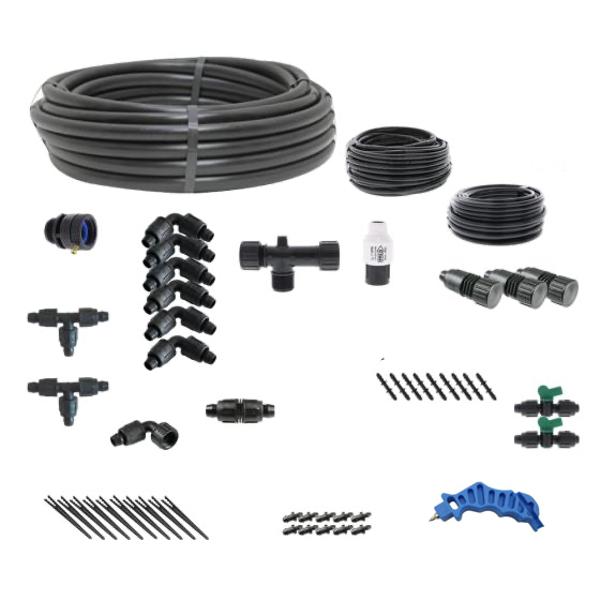 Drip Depot Metal Raised Bed Basic Irrigation Kit
