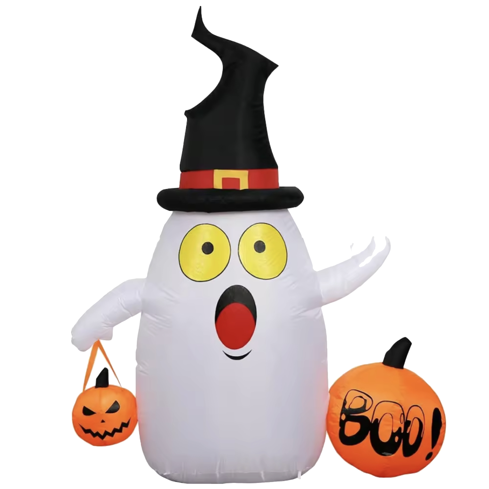 Inflatable Ghost with Pumpkins | Drip Depot
