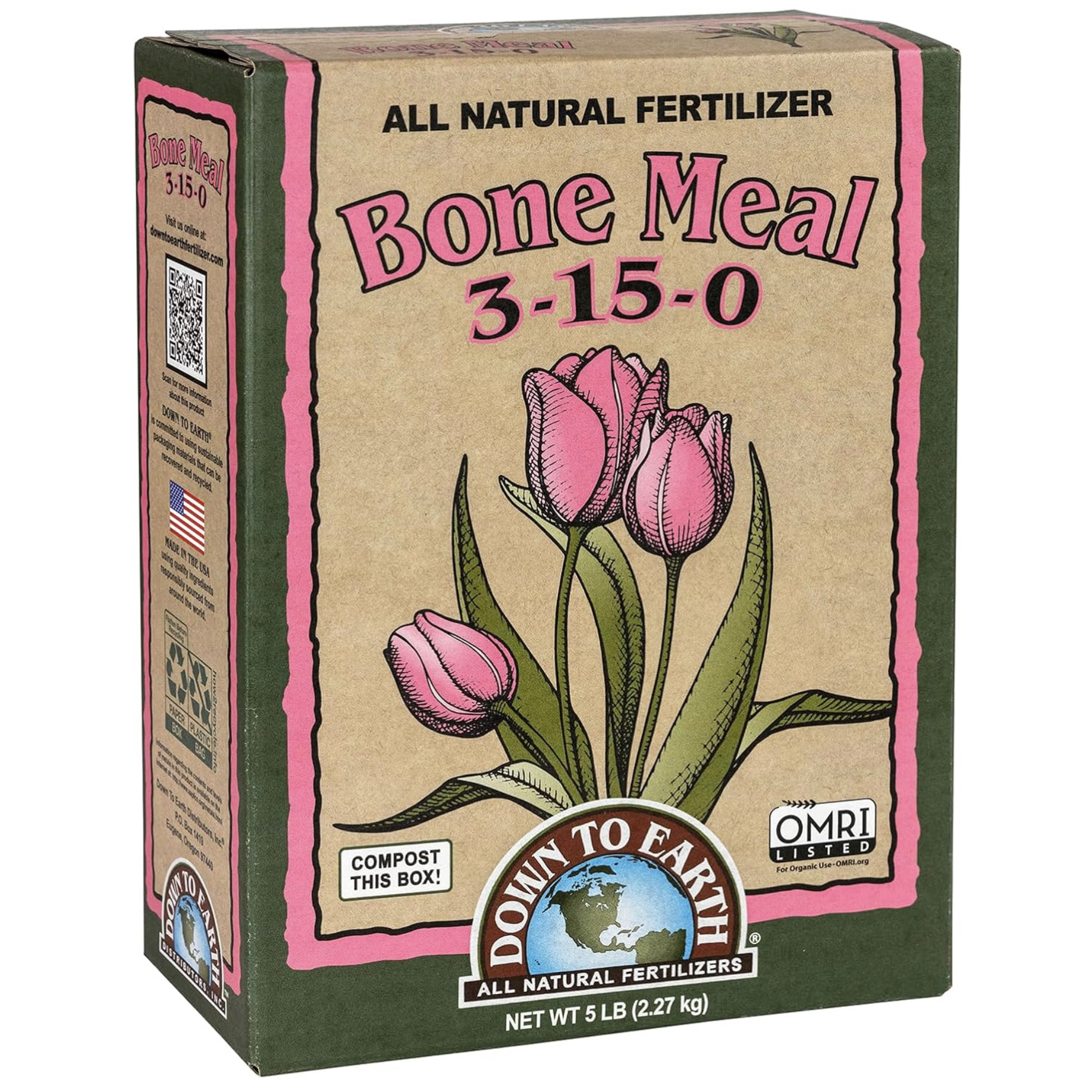 Down To Earth Bone Meal 3-15-0