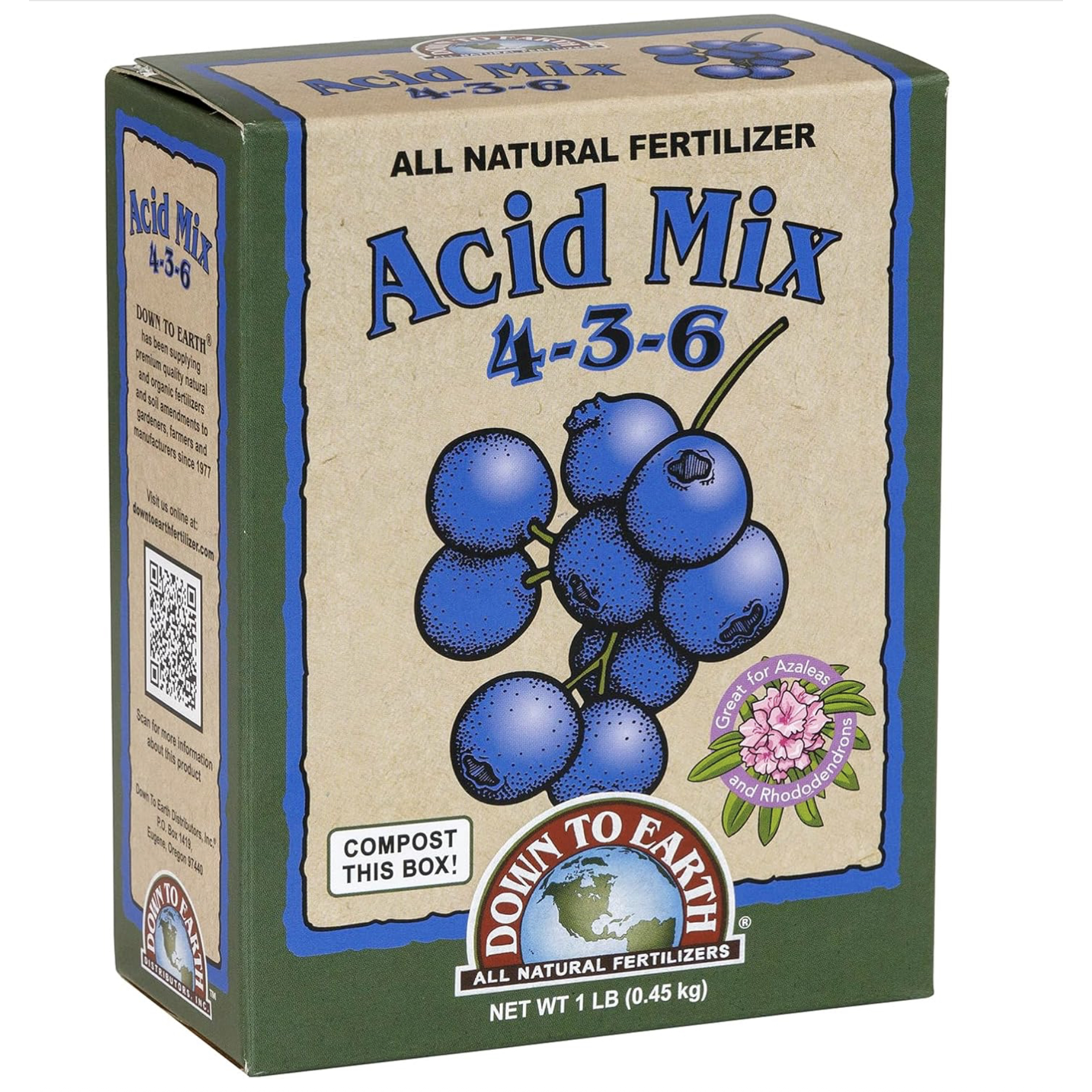 Down To Earth Acid mix 4-3-6