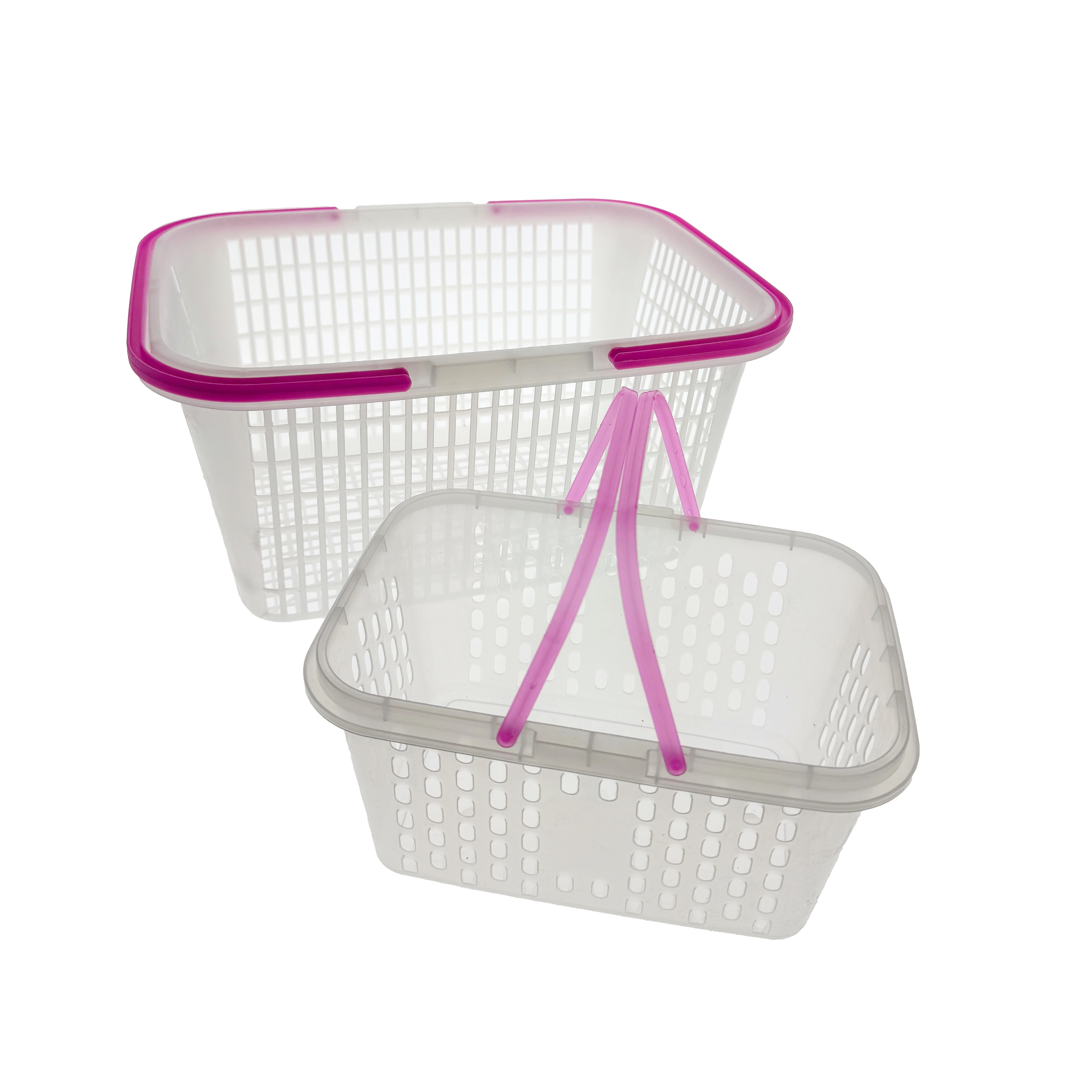 Drip Depot Plastic Vegetable Basket with Handle