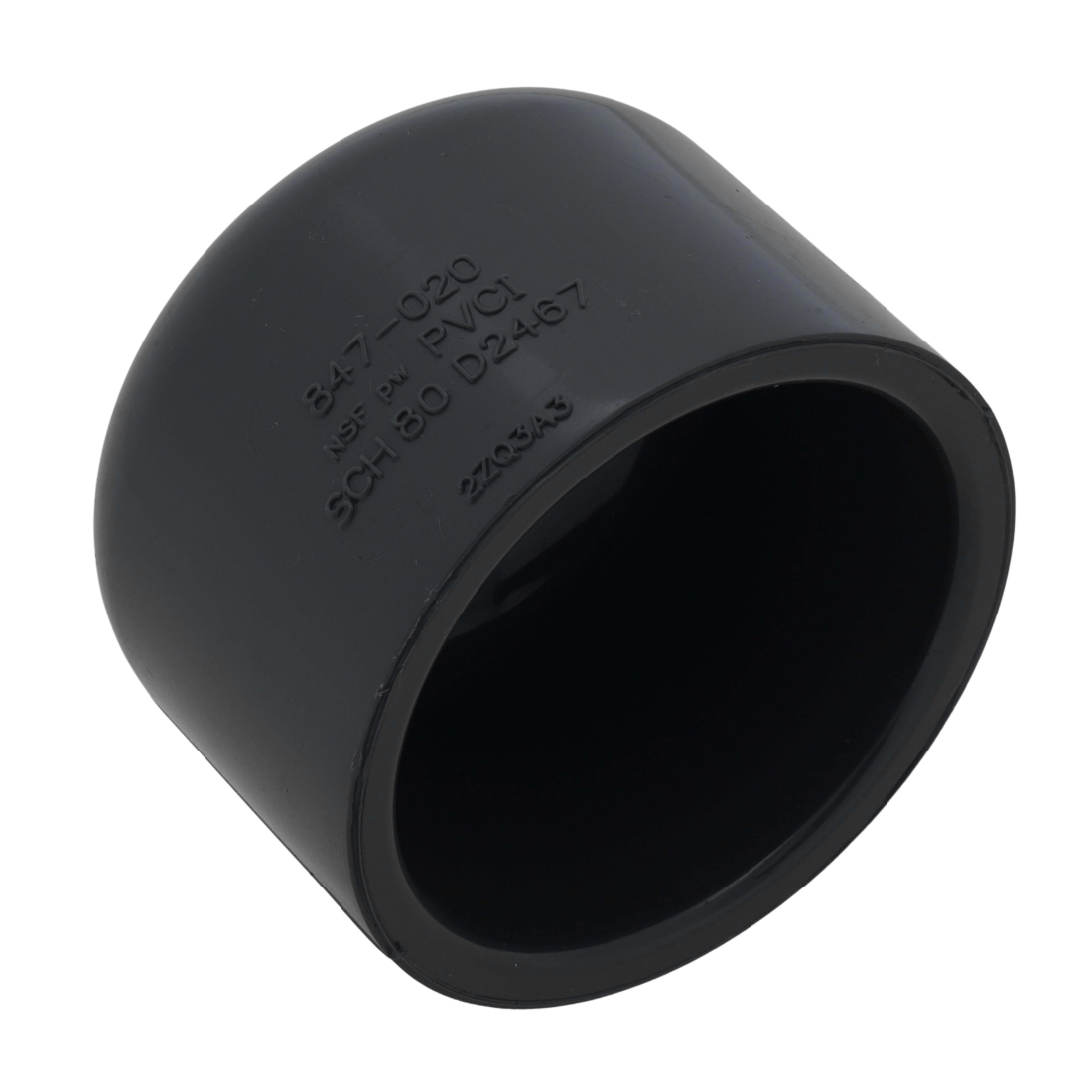 Drip Depot Schedule 80 PVC End Cap - Slip