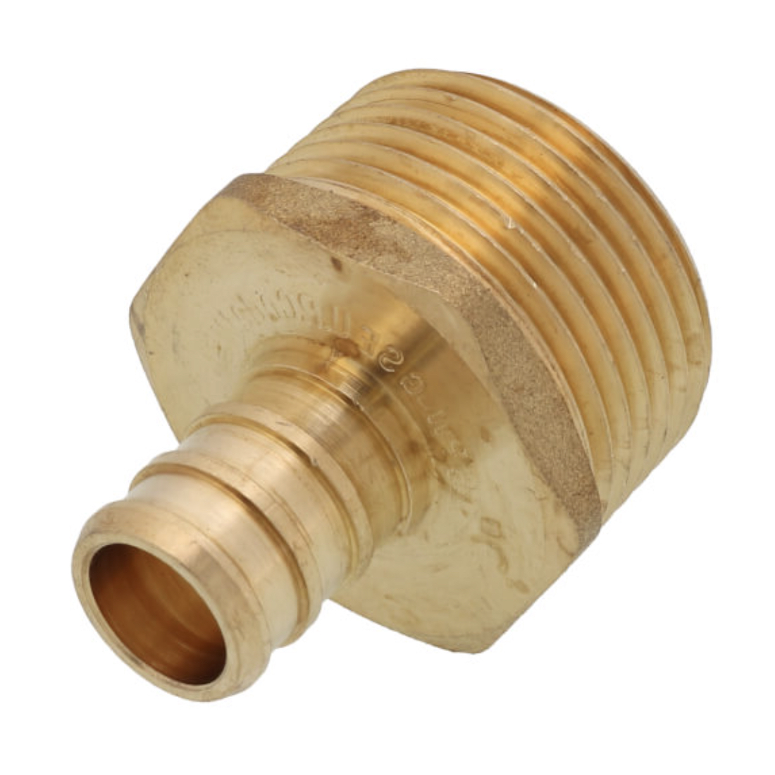 Drip Depot Brass PEX-B Barb x MPT Adapter