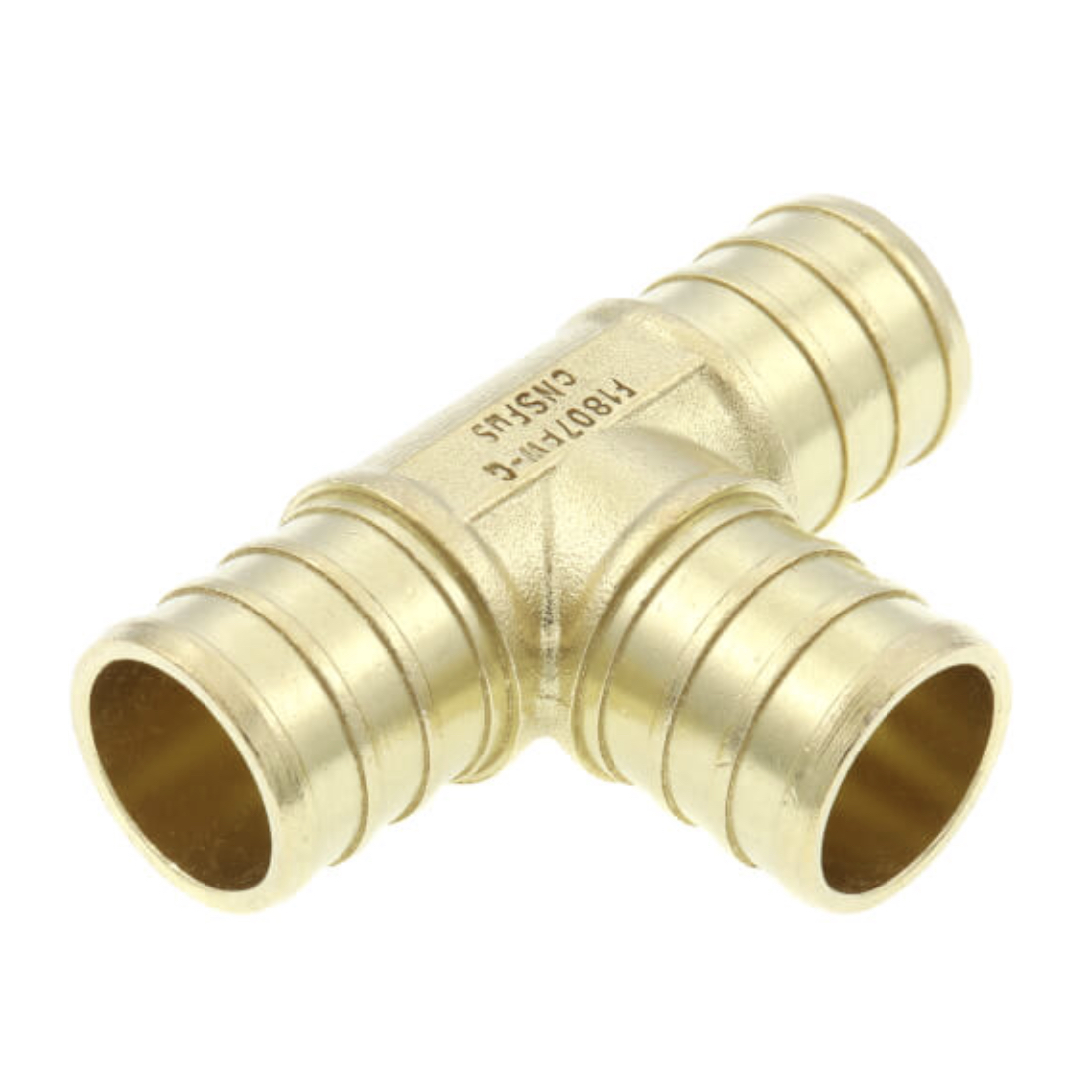 Drip Depot Brass PEX-B Barb Tee