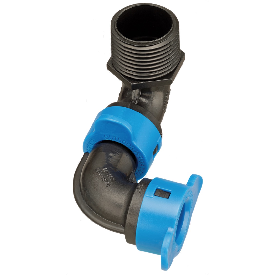 Hydro-Rain 1/2" Blu-Lock x MPT Combo Swing Joint - Picture 2 of 4