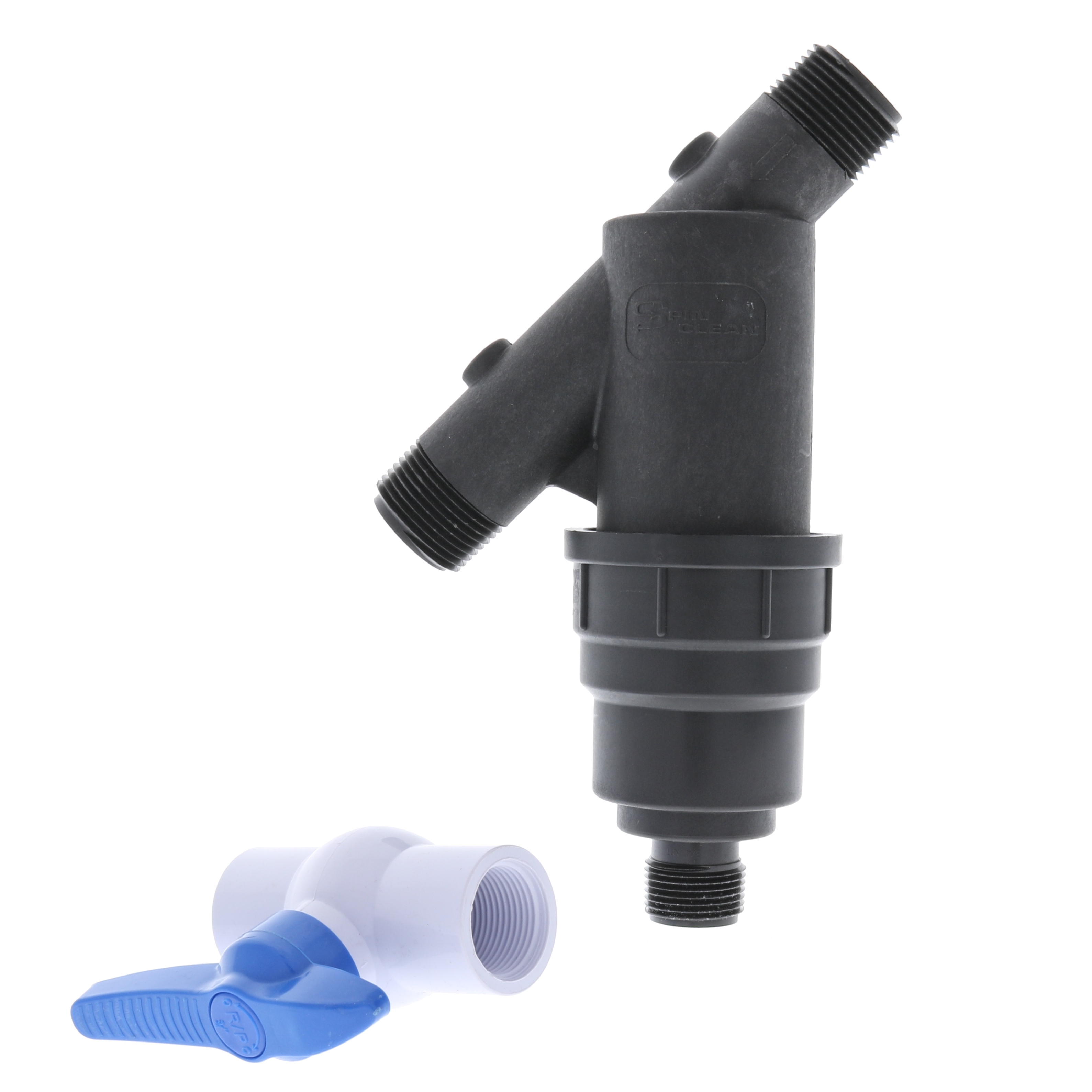 Jain Spin Clean Y-Filter w/ Flush Valve
